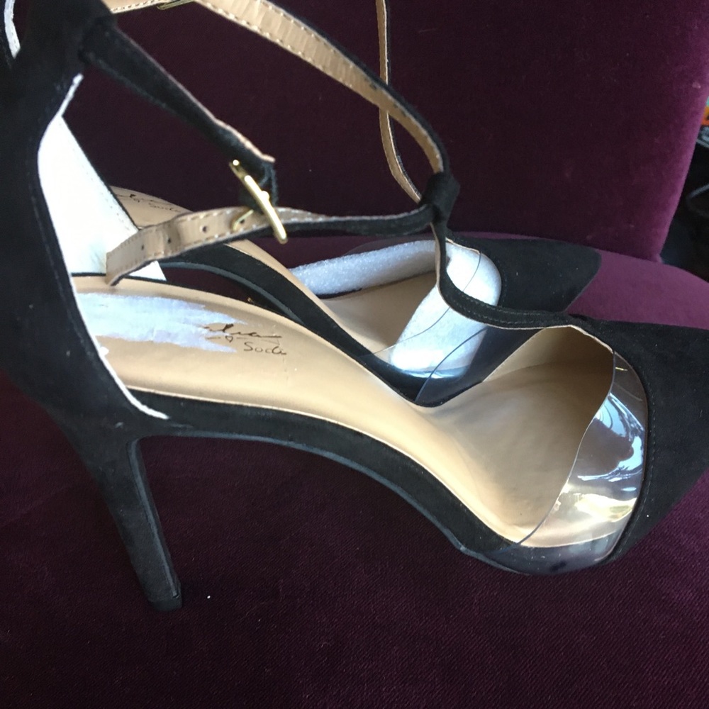 Black heels